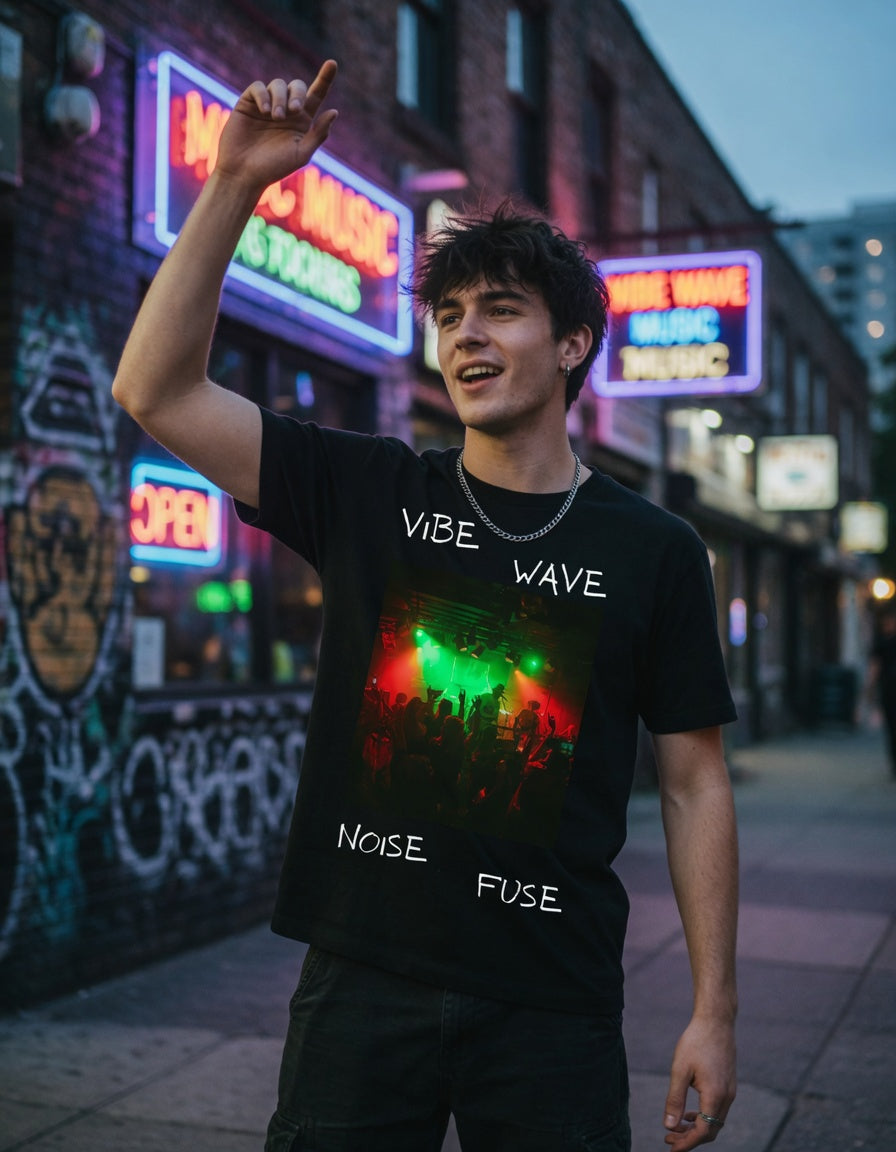 R3V3NGE R3CORDS: Rock Noise/Vibe Collection Tee