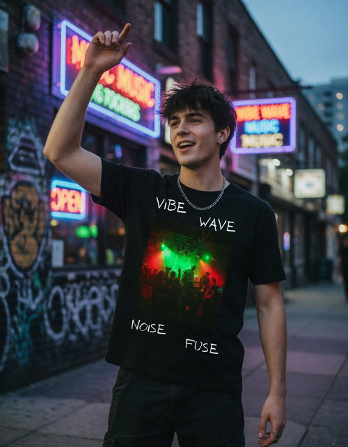 R3V3NGE R3CORDS: Rock Noise/Vibe Collection Tee